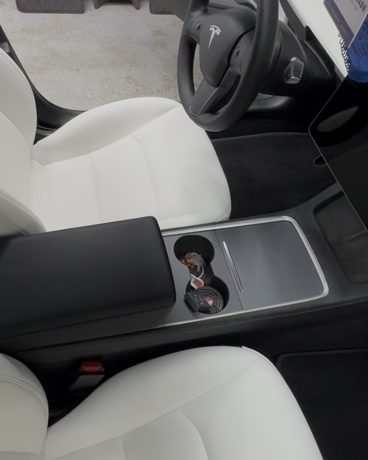Lavage intérieur Tesla Model 3 sur hochfelden, brumath, wingersheim